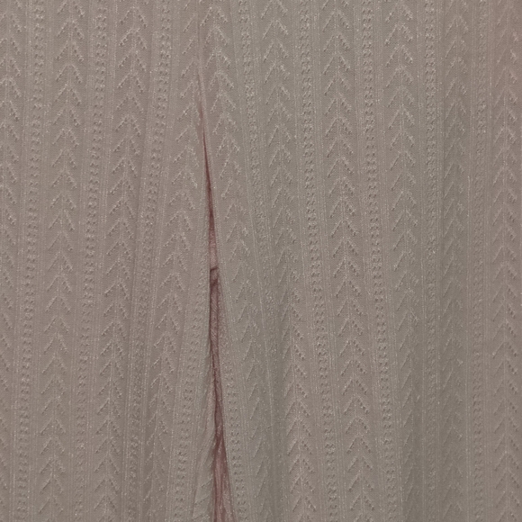 Pink Textured Pants - Picture 7 of 7